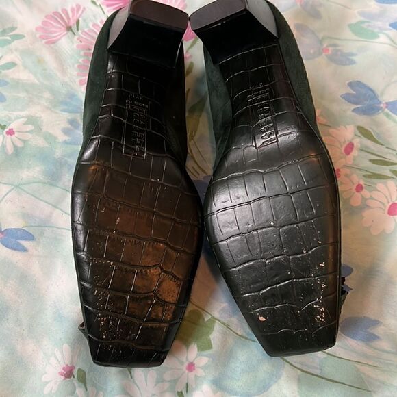 Fratelli Rossetti Pom Suede Heels - Picture 7 of 12